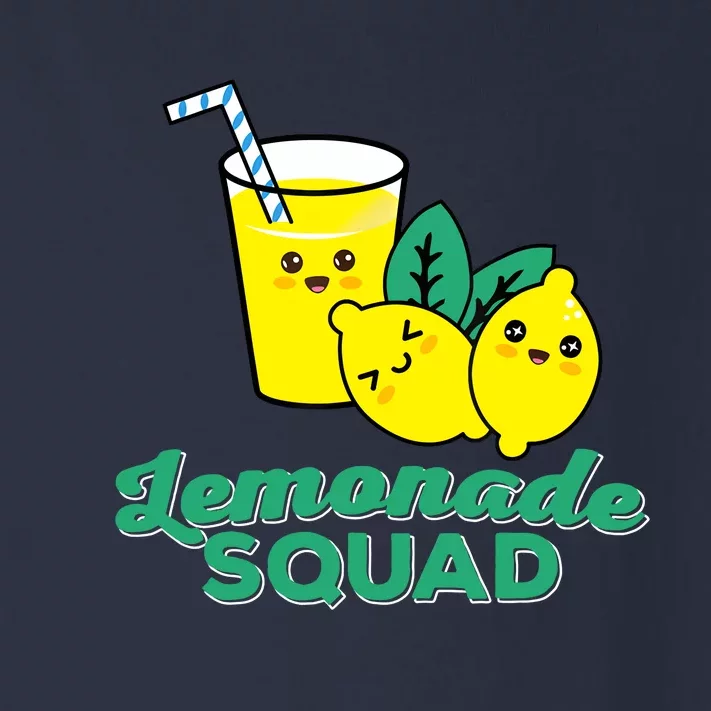 Lemonade Squad For Stand Boss Lemon Lemonade Crew Summer Toddler Long Sleeve Shirt