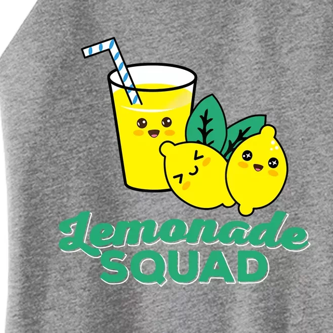 Lemonade Squad For Stand Boss Lemon Lemonade Crew Summer Women’s Perfect Tri Rocker Tank