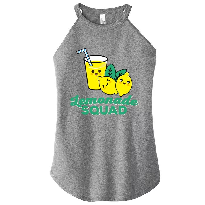 Lemonade Squad For Stand Boss Lemon Lemonade Crew Summer Women’s Perfect Tri Rocker Tank