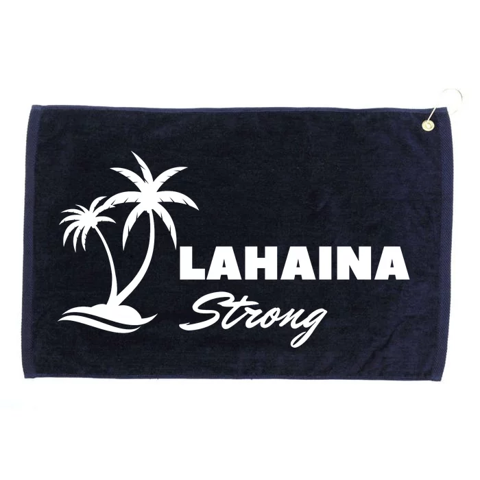 Lahaina Strong Funny Hawaii Strong Grommeted Golf Towel