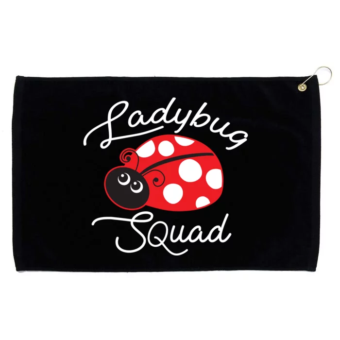 Ladybug Squad Funny Ladybug Gift Grommeted Golf Towel