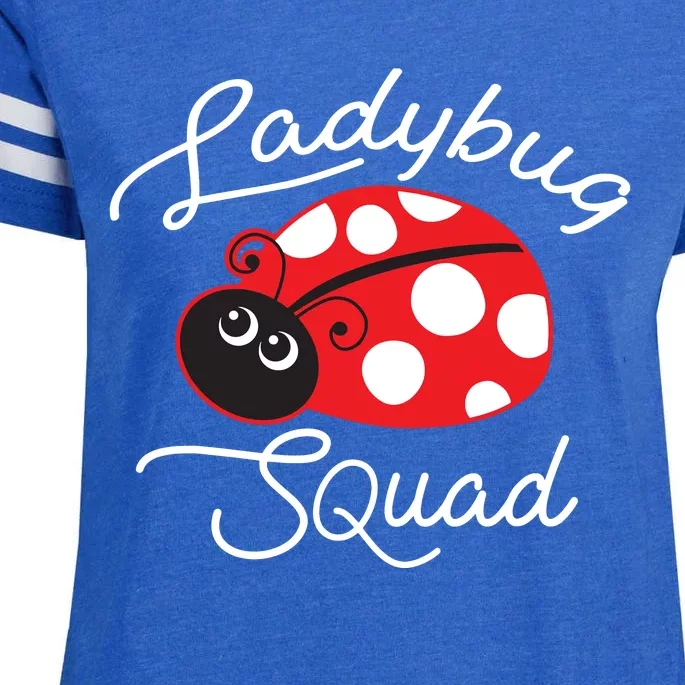 Ladybug Squad Funny Ladybug Gift Enza Ladies Jersey Football T-Shirt