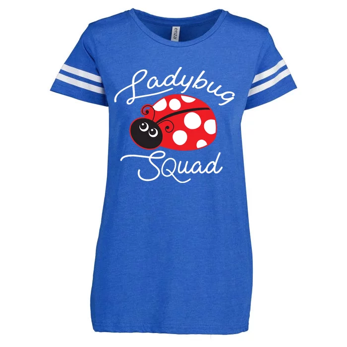 Ladybug Squad Funny Ladybug Gift Enza Ladies Jersey Football T-Shirt