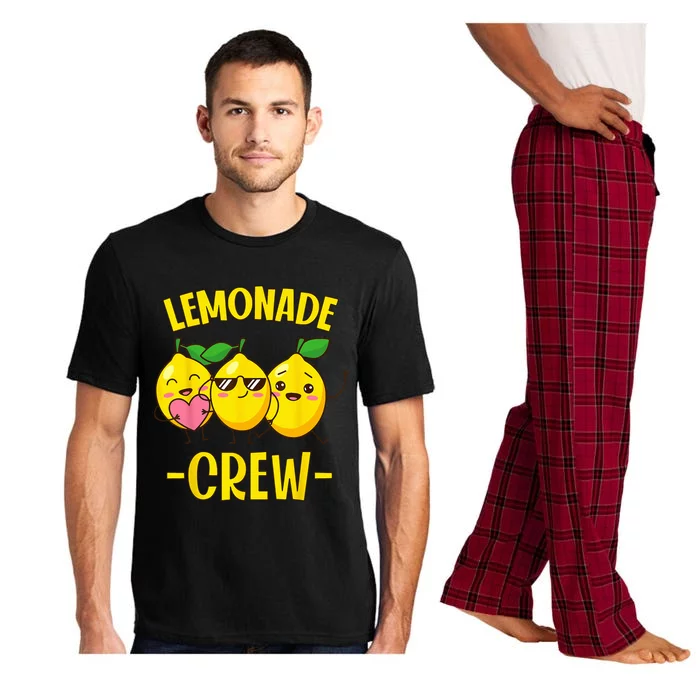 Lemonade Squad Funny For Stand Boss Lemon Juice Summer Pajama Set