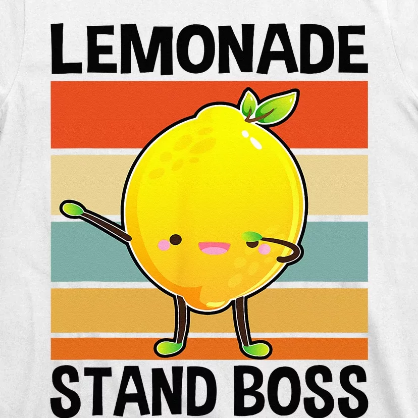 Lemonade Squad For Stand Boss Lemon Juice Summer T-Shirt