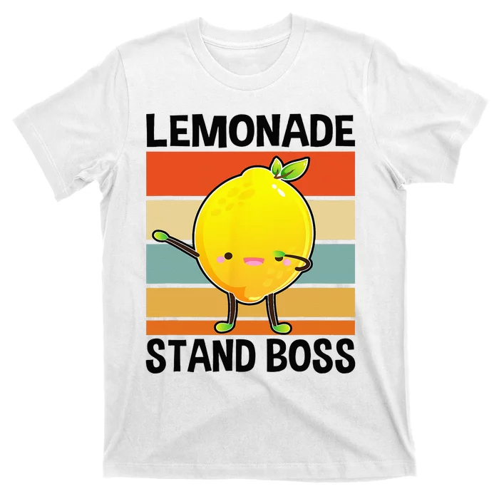 Lemonade Squad For Stand Boss Lemon Juice Summer T-Shirt