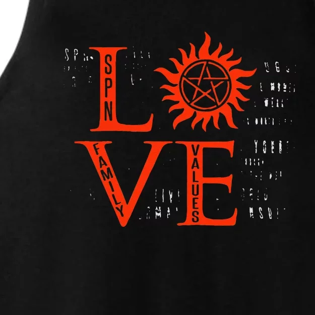 Love Supernatural For Men Women Kids Ladies Tri-Blend Wicking Tank