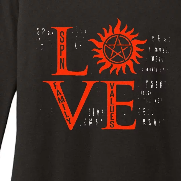 Love Supernatural For Men Women Kids Womens CVC Long Sleeve Shirt