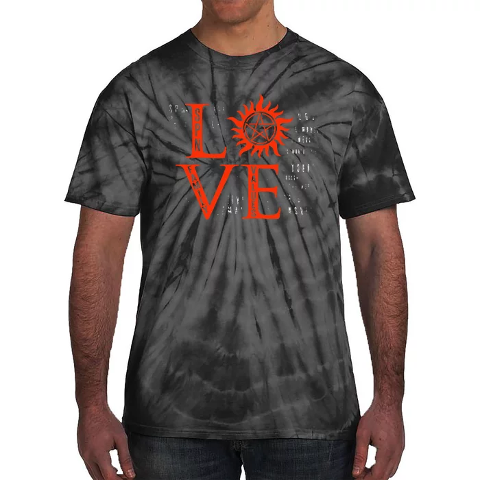 Love Supernatural For Men Women Kids Tie-Dye T-Shirt