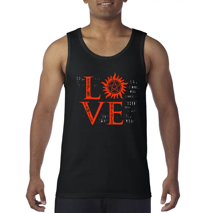 Love Supernatural For Men Women Kids Tank Top