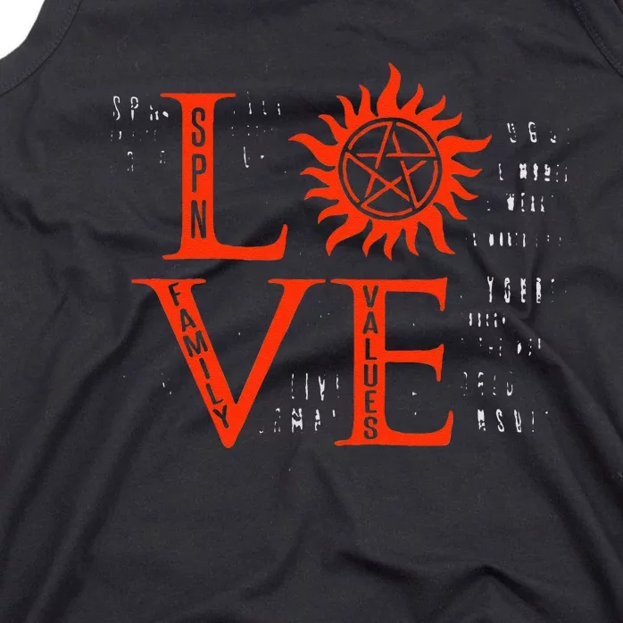 Love Supernatural For Men Women Kids Tank Top