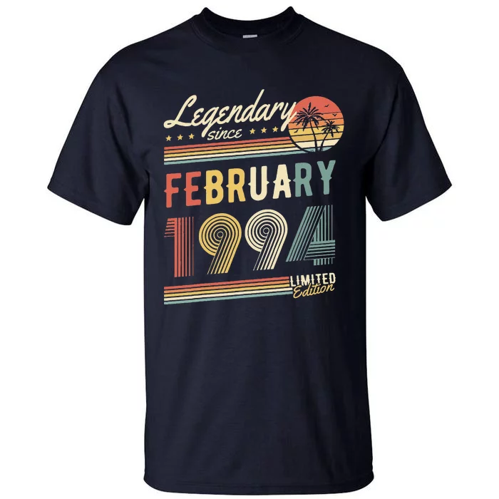 Legendary Since February 1994 – Happy Birthday Tall T-Shirt