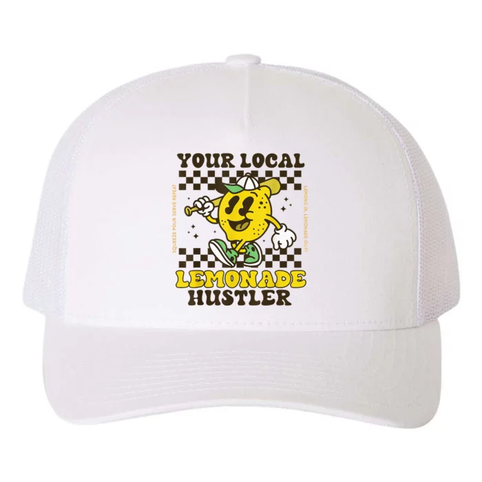 Lemon Stand Funny Lemonade Entrepreneur For Boy Girl Crew Yupoong Adult 5-Panel Trucker Hat