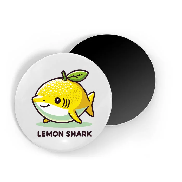 Lemon Shark Funny Animal Made Of Fruit Magnet