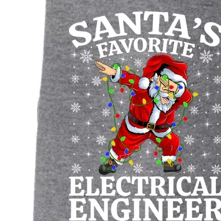 Lighting SantaS Favorites Electrical Engineer Christmas Gift Doggie 3-End Fleece Hoodie