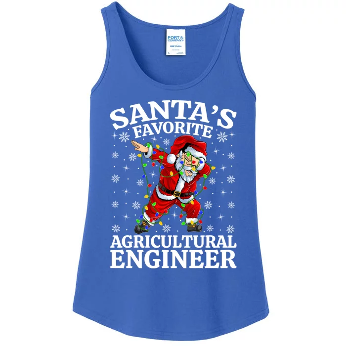 Lighting SantaS Favorites Agricultural Engineer Christmas Gift Ladies Essential Tank