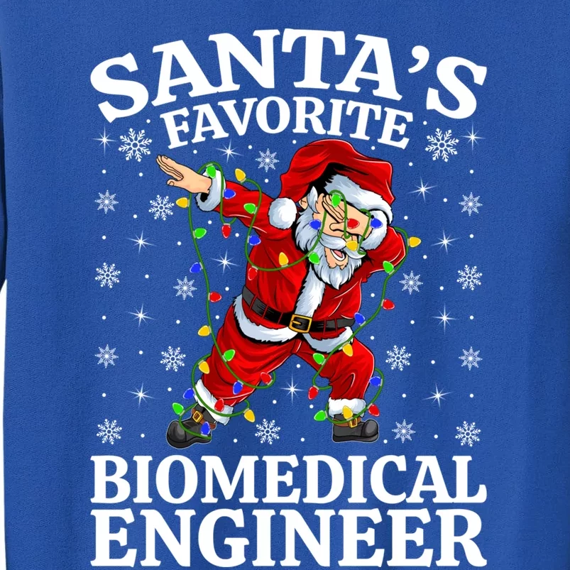 Lighting SantaS Favorites Biomedical Engineer Christmas Cool Gift Tall Sweatshirt