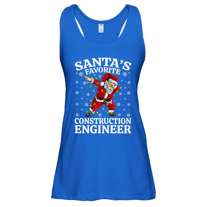 Lighting SantaS Favorites Construction Engineer Christmas Gift Ladies Essential Flowy Tank