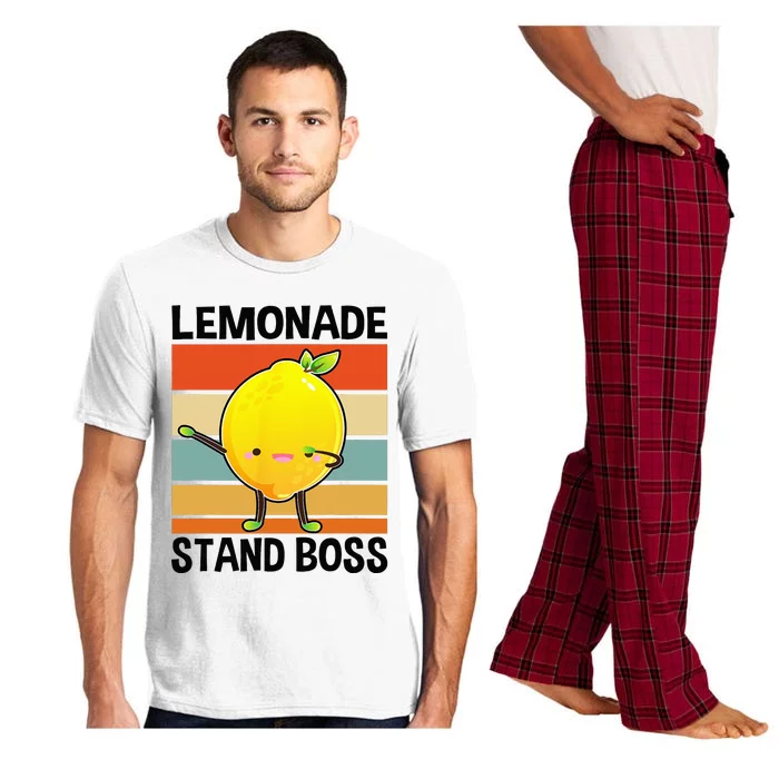 Lemonade Squad For Stand Boss Lemon Juice Summer Pajama Set