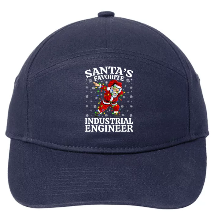 Lighting SantaS Favorites Industrial Engineer Christmas Gift 7-Panel Snapback Hat