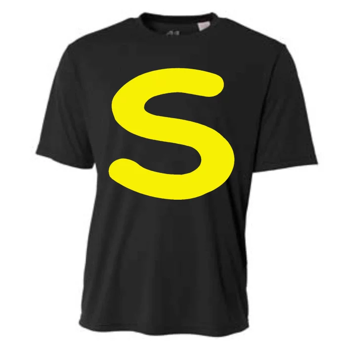 Letter S Funny Matching Halloween Costume Cooling Performance Crew T-Shirt