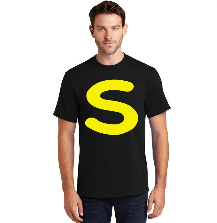 Letter S Funny Matching Halloween Costume Tall T-Shirt