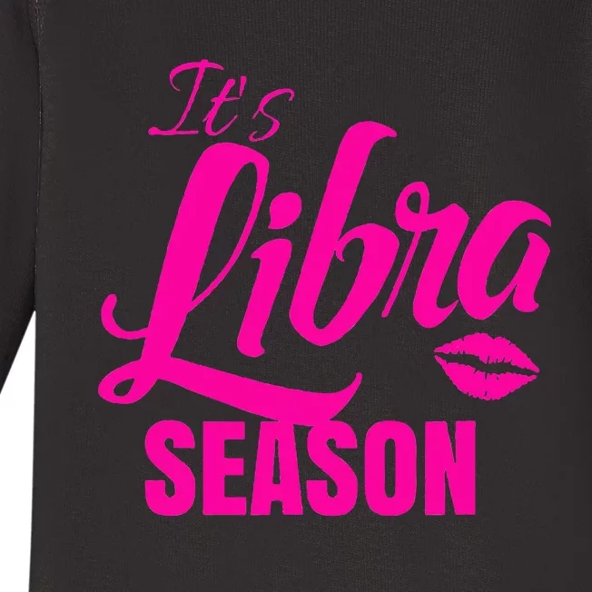 Libra S For Its Libra Season Libra Zodiac Sign Baby Long Sleeve Bodysuit