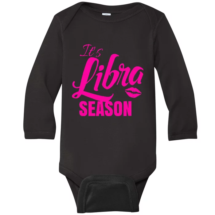 Libra S For Its Libra Season Libra Zodiac Sign Baby Long Sleeve Bodysuit