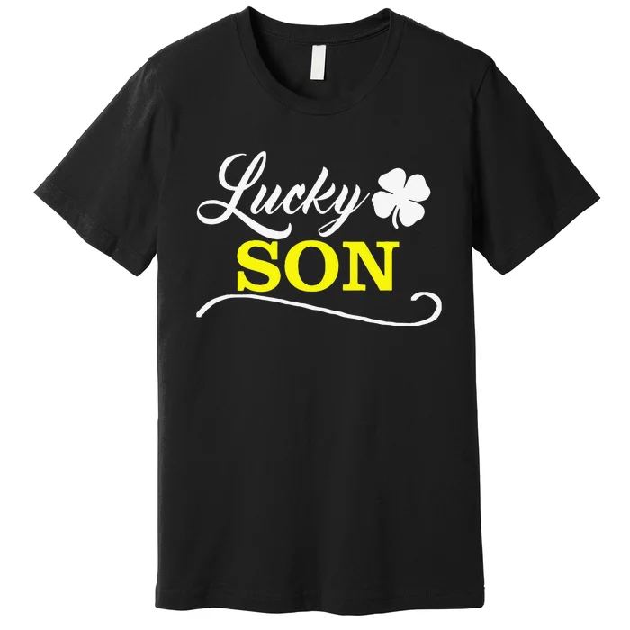 Lucky SON Family Saint Patrick's Day Holiday Premium T-Shirt