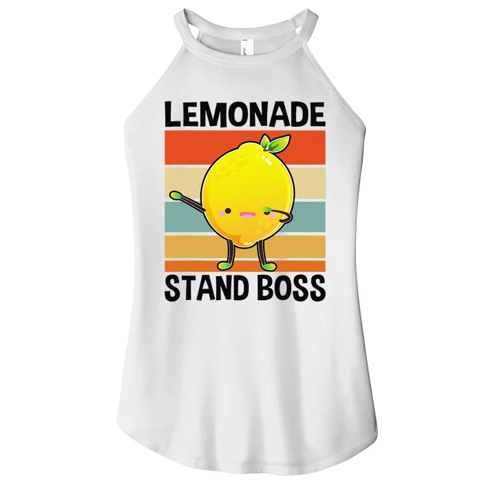 Lemonade Squad For Stand Boss Lemon Juice Summer Women’s Perfect Tri Rocker Tank