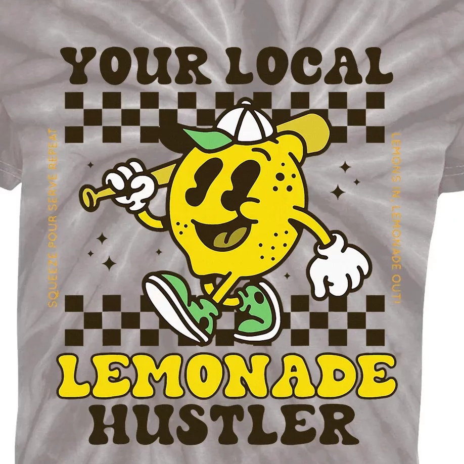 Lemon Stand Funny Lemonade Entrepreneur Kids Tie-Dye T-Shirt