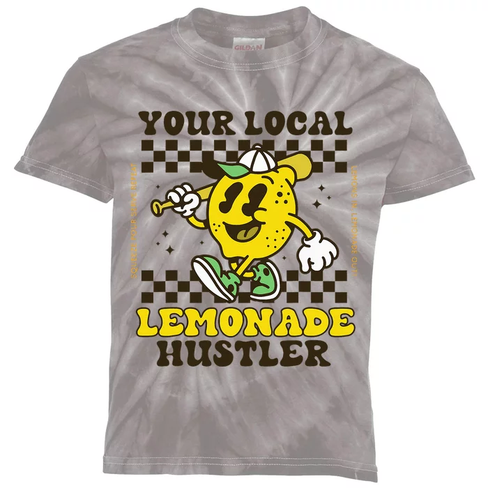 Lemon Stand Funny Lemonade Entrepreneur Kids Tie-Dye T-Shirt