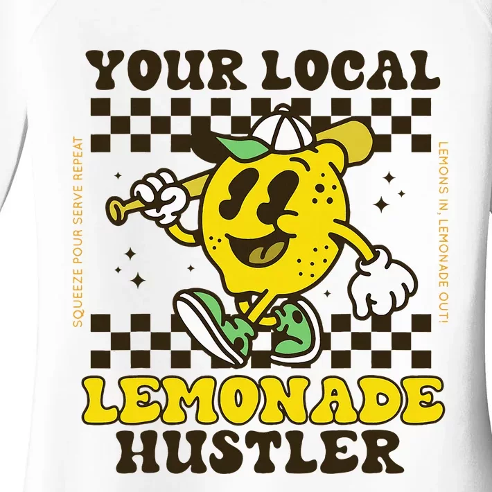 Lemon Stand Funny Lemonade Entrepreneur Women's Perfect Tri Tunic Long Sleeve Shirt