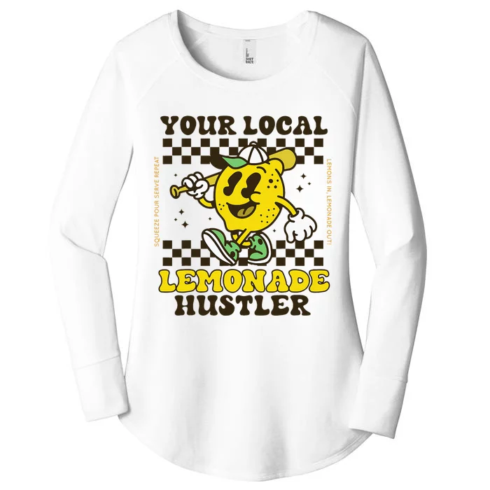 Lemon Stand Funny Lemonade Entrepreneur Women's Perfect Tri Tunic Long Sleeve Shirt