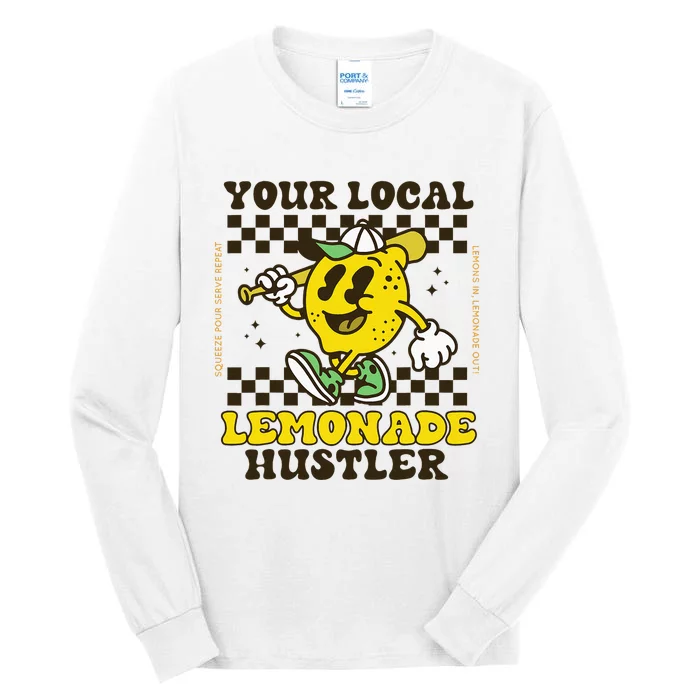 Lemon Stand Funny Lemonade Entrepreneur Tall Long Sleeve T-Shirt