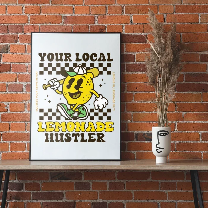 Lemon Stand Funny Lemonade Entrepreneur Poster