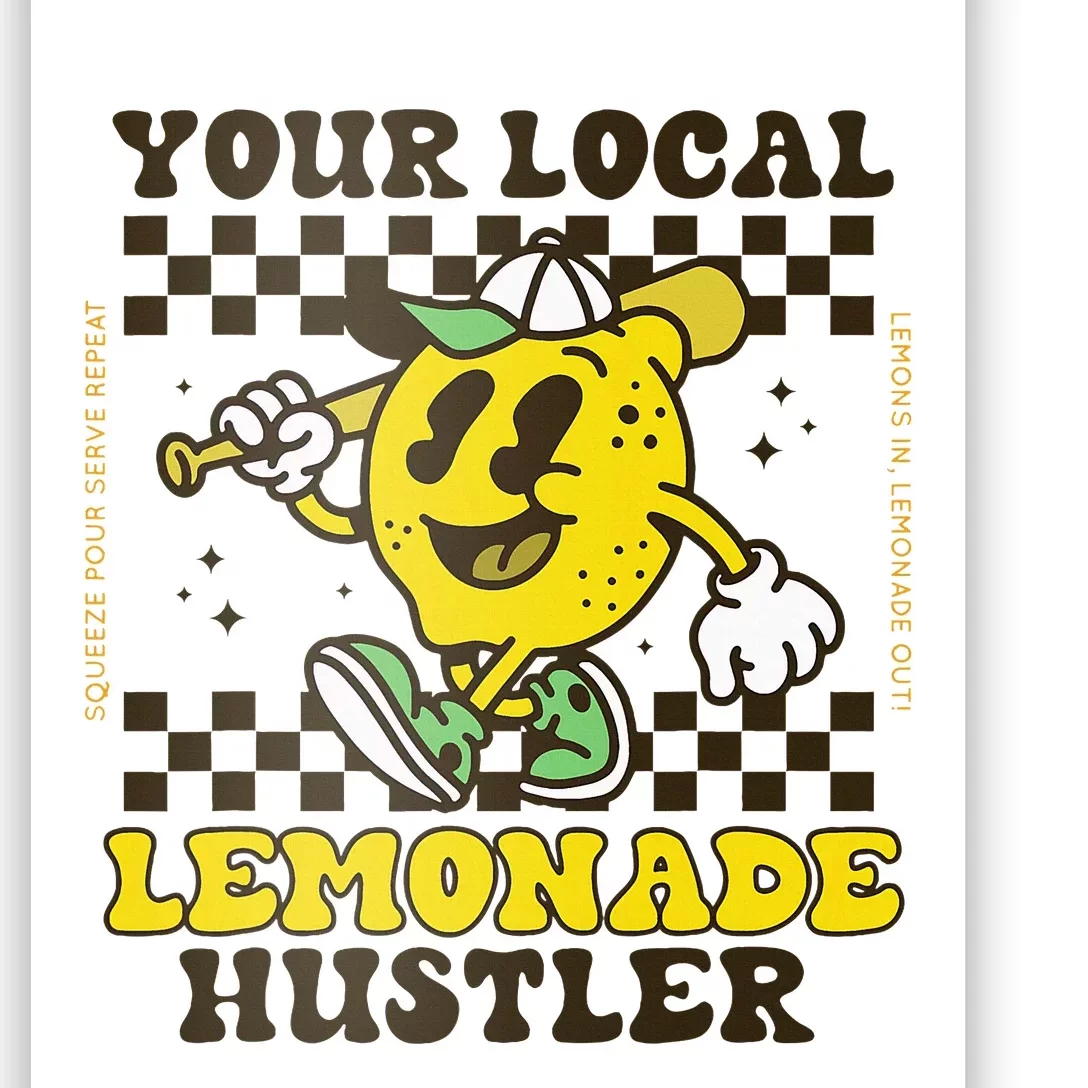 Lemon Stand Funny Lemonade Entrepreneur Poster