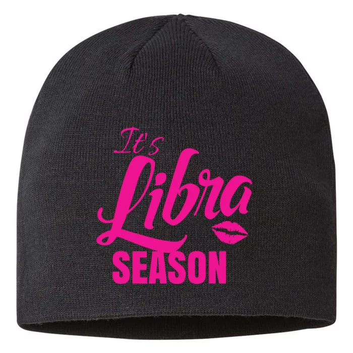 Libra Shirts For Women ItS Libra Season Libra Zodiac Sign 8 1/2in Sustainable Knit Beanie