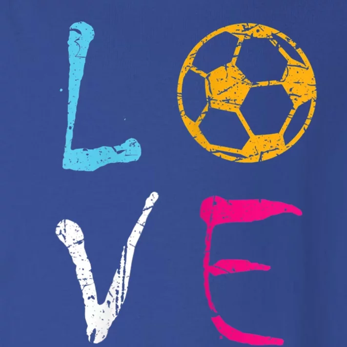 Love Soccer Girl Funny Soccer Player Meaningful Gift Toddler Long Sleeve Shirt