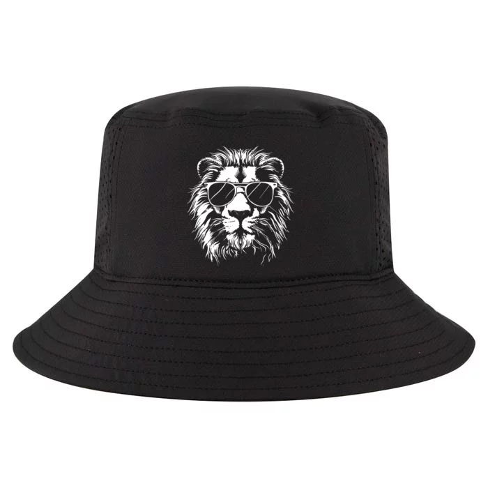 Lion Sunglasses Graphic Cool Comfort Performance Bucket Hat