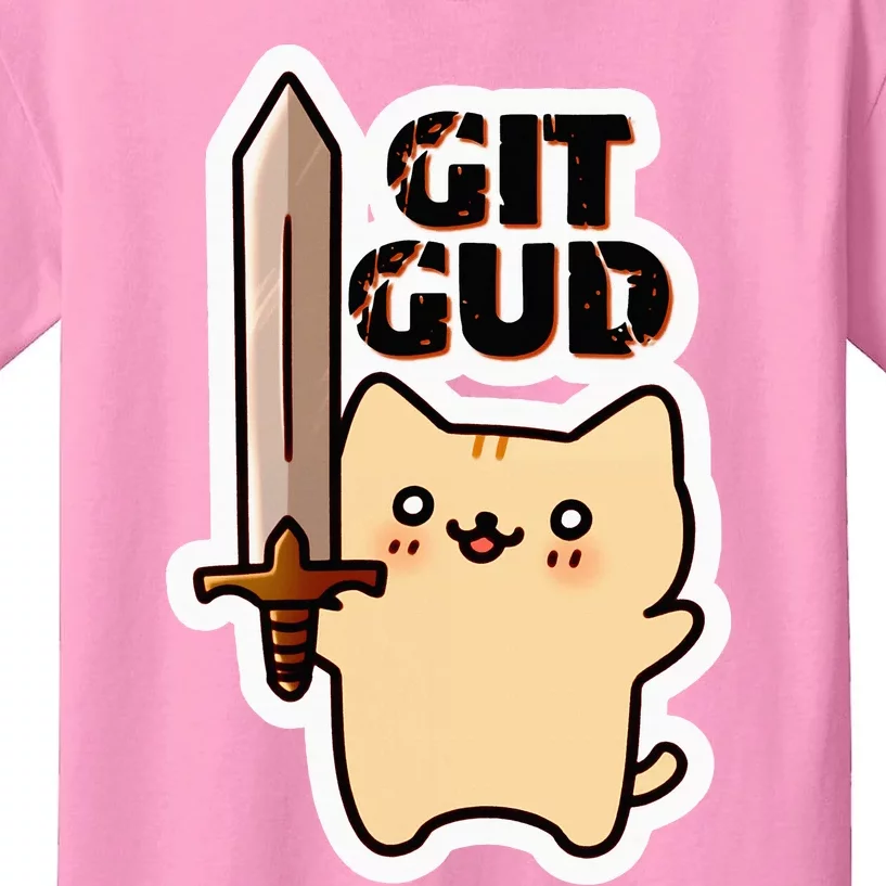 Lyra Stormclaw Git Gud Kids T-Shirt