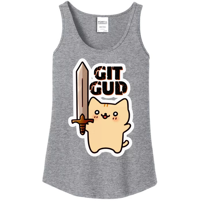 Lyra Stormclaw Git Gud Ladies Essential Tank