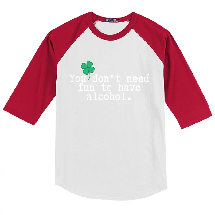 Law Student Gift St Patrick's Day Law School Care Package Gift Kids Colorblock Raglan Jersey