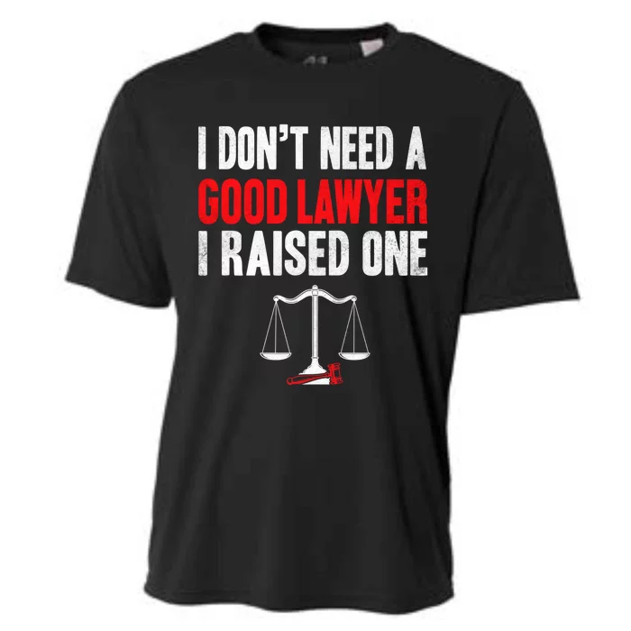 Law School Graduation Master Degree Lawyer Parents Dad Mom Gift Cooling Performance Crew T-Shirt