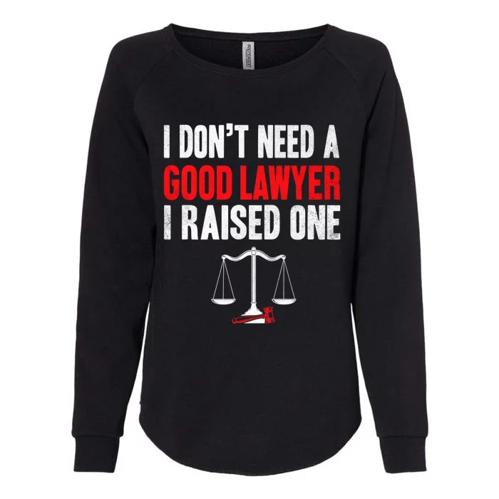 Law School Graduation Master Degree Lawyer Parents Dad Mom Gift Womens California Wash Sweatshirt