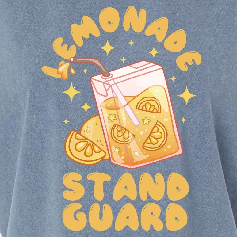 Lemonade Stand Guard Garment-Dyed Women's Muscle Tee