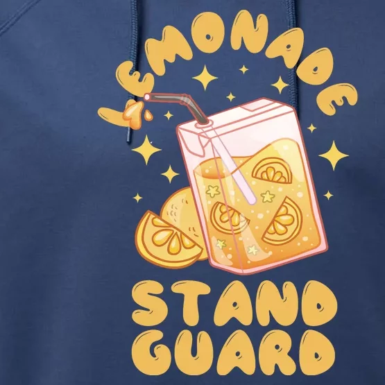 Lemonade Stand Guard Performance Fleece Hoodie