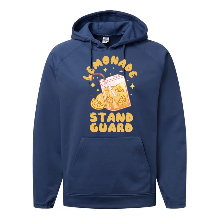 Lemonade Stand Guard Performance Fleece Hoodie