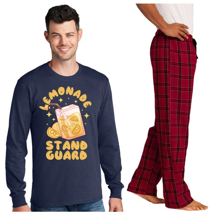 Lemonade Stand Guard Long Sleeve Pajama Set