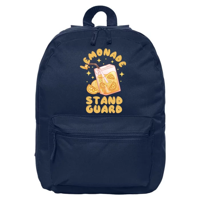 Lemonade Stand Guard 16 in Basic Backpack